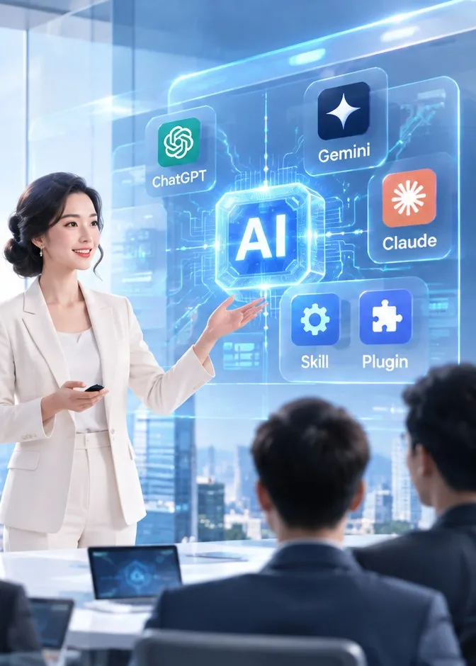 Giảng viên KING TECH AI trình bày ứng dụng AI cho doanh nghiệp